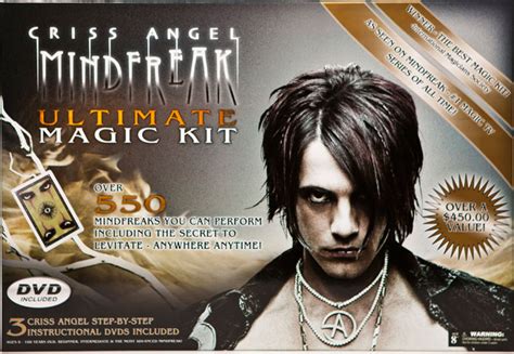Learn the Art of Illusion with the Criss Angel Ultra Magic Set